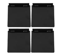 Hoement 4 Pièces Couvercle Protecteur Ultra-mince pour Interrupteur Climatisation Protection Anti-poussière et Anti-éclaboussures pour Salle de Bain et Cuisine Lot