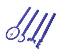 Hoement 4 pièces Kit Entraînement pour Pointe de Langue Appareil de Stimulation Musculaire Orale pour Garçon Fille Améliore la Flexibilité Renforce Muscles Buccaux Outil Portable