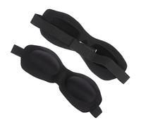 Hoement 4 Pièces lunettes stéréo 3d couvre-visages pour hommes masque pour les yeux pour dormir patch yeux bandeau yeux masque facial lunettes de soleil masque de nuit pour les yeux Eva