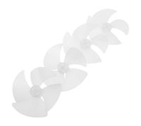 Hoement 4 pièces Pales de Ventilateur Plastique pour Moteur de Refroidissement pour Micro-ondes Ventilateur de Dissipation Thermique pour Remplacement Facile