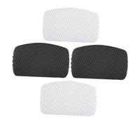 Hoement 4 Pièces Patchs Réparation Chaussures Auto-adhésifs Haute Adhérence Invisibles et Résistants pour Talon et Orteil Kit Noir et Blanc Protection Usure pour Sneakers et Chaussures