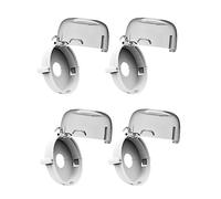 Hoement 4pièces Couvre-commutateur De Sécurité Pour Cuisinière à Lot De Garçon Fille Pour Plaques De Cuisson Garde Pratique Pour Sécurité Cuisine