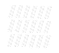 Hoement 50 paires Protections Boucles Oreilles Anti-allergie Silicone Souple Manchons Transparents pour Tiges Faciles à Installer Pratiques pour Femmes et