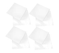 Hoement 60 pièces Lot de Pochettes Autocollantes pour Disques Vinyles Protection Extérieure Transparente Anti-poussière Convient Aux Albums Vinyles Simples et Gatefold pour Enthousiastes