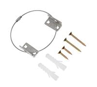 Hoement 6ensembles Anti-tilt Furniture Safety Straps Child Proofing Anchors for Cabinets and Dressers Durable and Metal Hardware for Protection