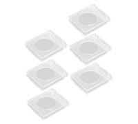 Hoement 6pièces Couvercle Transparent Pour Boutons Poussoirs Lot De Et Facile à Installer Pour Interrupteurs Muraux Compatible Avec Divers Environnements Que Maisons Bureaux Et Écoles