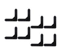 Hoement 8 Pièces Autocollants Antidérapants, Coin Double Face | Usage Pratique pour Sols et Moquettes, Design Simple, Convient à Plupart des Tapis et Tapis D’appoint