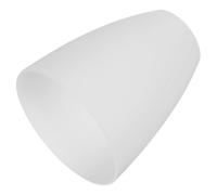 Hoement Abat-jour en Plastique Blanc Petit Diamètre 40 Mm, Teinte Claire, Abat-jour Décoratif pour Lampe de Table, Remplacement pour Éclairage de Bureau, Accessoire Lumineux Maison