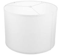 Hoement Abat-jour en Tissu Léger pour Lampe de Table et Lampadaire, Abat-jour Clair en Lin Fixation par Clips, Compatible Lampe de Bureau et Applique Murale, Déco Maison Moderne, Matériel