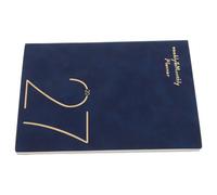 Hoement Agenda 2027 A5 pour Gestion du Papier Bleu, Expérience D'écriture Fluide, Planification Flexible, pour Usage Bureau et Scolaire