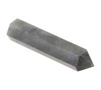 Hoement Baguette Cristal de Labradorite Polie Hexagonale 7-8cm Prisme Décor | Amplificateur D'énergie, Équilibre des Chakras, Point Focal Apaisant pour Contemplation et Décoration