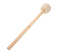 Hoement Baguette de Grosse Caisse en Feutre avec Manche en Érable Maillet Percussion Doux et Polyvalent Accessoire Musical pour Batteurs Professionnels pour Batterie et Timbales Usage