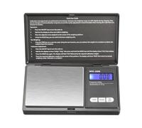 Hoement Balance de Poche de Précision pour Bijoux avec Écran Lcd Rétroéclairé Calibrage Automatique et Protection du Plateau Compacte et Fiable pour Pesée Précise