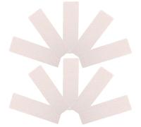 Hoement Bandes de Plâtre en Tissu Blanc pour Masque Facial V Visage, Pratiques et Confortables, 20 Pièces pour Soin Peau DIY 3d