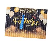 Hoement Bannière Décorative pour Fête des Pères Arrière-Plan Photo Décoration De Fête Joyeuse Facile à Transporter Suspendre pour Célébration Inoubliable
