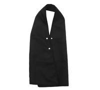 Hoement Bavoir Adulte Imperméable Polyester Double avec Écharpe Intégrée Protection Repas pour Seniors Lavable et Pliable Design Élégant avec Boutons Cachés Pratique et Portable