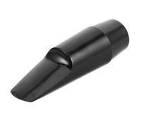 Hoement Bec de Saxophone Alto Plastique Noir Compatible Instruments de Saxophone Facile à Installer Kit D'embouchure Professionnel pour Musique