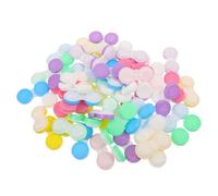 Hoement Boîte à Lentilles de Contact Colorée en Plastique Double Compartiment Indépendant, Légère et Résistante aux Taches, pour Usage Bureau et Maquillage, Pack de 60 Pièces