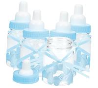 Hoement Boîtes De 24 Pièces mini-bouteille petits biberons décorations de de fille boite rangement boite de rangement fioles verre boîtes de friandises décoratives