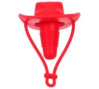 Hoement Bouchon Silicone Bouteille Chapeau Cowboy Miniature Scellant Réutilisable Décoration Western Fête et Accessoire Cowgirl Party