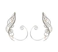 Hoement Boucles D'oreilles à Clip Elfe Délicates en Cuivre pour Femmes, Style Chic et Élégant, pour Soirée ou Rendez-