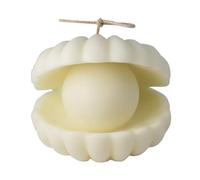 Hoement Bougies parfumées au parfum puissant de coquillage de perle pour la décoration intérieure