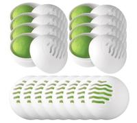Hoement Boules Désodorisantes pour Chaussures 24Pcs en Plastique Petite Taille Désodorisant pour Placards à Maison et Casier Scolaire
