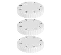 Hoement Boutons de Réglage de Température Lot de 3 en Plastique pour Congélateur Compatible Multi-Marques Usage Quotidien