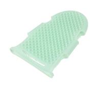 Hoement Brosse Bain Silicone Exfoliante pour Garçon Fille Moufle de Massage Doux et Confortable Nettoyage Corporel Spa Exfoliation Peau Sensible Vert