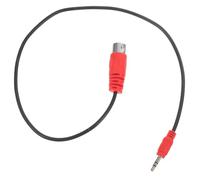 Hoement Câble Audio 3,5 Mm à 5 Pins Midi Connecteur Coudé à 90° Transmission Audio Stable en Cuivre et Caoutchouc Compatible et Dvd