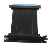 Hoement Câble Pcie pour GPU Rallonge Verticale Riser Flexible Extension Pleine Vitesse Compatible Boîtiers ATX Protection Emi Transmission Stable pour Carte Graphique