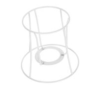 Hoement Cadre de Lampe Vintage Forgé Support de Suspension DIY pour Lampe Cage Métallique Au Style Français Rétro Protection Ampoule Filaire pour Plafonnier