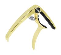 Hoement Capodastre Guitare Professionnel Pince Légère à Ressort Réglable pour Guitare Acoustique Électrique Ukulélé et Mandoline Accessoire Musical Polyvalent Couleur Or