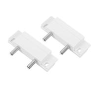 Hoement Capteur de Détection d'eau Haute Sensibilité Électrodes Fiables en Plastique Blanc, Accessoire D'électrode Liquide, pour Bureaux et Petites Entreprises, Lot de 2 Pièces