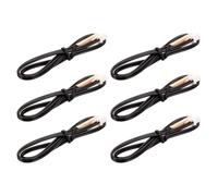 Hoement Capteur de Température Connecté en Cuivre pour Climatiseur, Sonde Précise de 38cm avec Design Plug, pour Contrôle de Température Lors de Fête Estivale, Pack de 6 Pièces