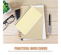 Hoement Carnets de Notes Colorés 3pcs Reliure Spirale, Design Compact en Papier et Pp, pour L'écriture Quotidienne et L'enregistrement D'inspiration