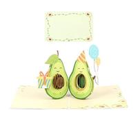 Hoement Carte D'anniversaire Avocat 3d Pliable en Papier, Espace Vierge