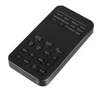 Hoement Carte Son Externe Mini Changeur de Voix 8 Effets Sonores pour Ordinateur et Smartphone, Portable Compact, Alimentation Dc5.0v, Modificateur Voix pour Diffusion en Direct et Jeux