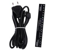 Hoement Ceinture Chauffante Électrique de Fermentation Noire en Silicone Souple, 220-240v, pour Levures et Brassage de Bière, Vin et Spiritueux à Domicile, Maintien Température Optimale,