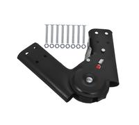 Hoement Charnière Pliable Aluminium pour Échelle Accessoire de Fixation Robuste avec Système de Verrouillage Sécurisé pour Rangement Compact et Escalier Accès Grenier