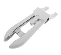 Hoement Cintre Pliable en Plastique Support Stable et Design Compact, Accessoire Pratique pour Défroisseur Vapeur Vêtements pour Machine à Repasser Portable