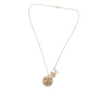 Hoement Collier Pendentif Lettres en Alliage Or, Présent Encouragement