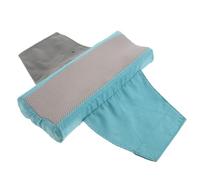 Hoement Coussin D'accoudoir Rembourré en Mousse Ergonomique pour Fauteuil Roulant, Accessoire Revêtement Peluche Doux, Fixation Stable, Confortable pour Usage Prolongé en Santé et Mobilité