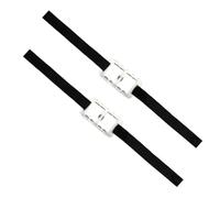 Hoement Crampons Antidérapants à 10 Dents en Acier et Polyester, 2pcs, Couverture de Chaussures Résistante pour Protection Extérieure et Traction