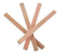 Hoement Crayons de Charpentier Lot de 4 Améliore L'efficacité en Bois Beige et Prolonge la Durée de Vie pour pour Chantier Architectes et Menuisiers
