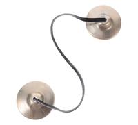 Hoement Cymbales Tingsha Tibétaines Cuivre Mini Cloches Méditation Artisanales Népalaises pour Yoga et Relaxation Calmant pour Feng Shui et Décoration