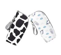 Hoement De Bouteille 2 Pièces Refroidisseur De Nourriture Chauffe-Lait pour Bouteilles De Voyage Sacs Thermiques De Bouteille Accessoire De Poussette Tissu Oxford