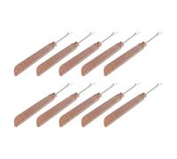 Hoement Découpe Vite Couture avec Outils pour Enlever les Ourlets et Coutures, Dénudeur de Fil à Coudre en Acier Inoxydable et Bois, Design Ergonomique Confortable à Tenir