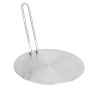 Hoement Diffuseur De Chaleur Plaque D'adaptation Pour Induction 24 Acier Inoxydable Poignée Amovible Pour Casseroles En Fonte Cuisson Sur Cuisinière Électrique Et Induction