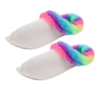 Hoement Doublures Chaudes en Peluche pour Chaussures et Sabots Hiver, Semelles Intérieures Amovibles en Tissu pour Confort et Chaleur, Taille 38-39, Usage Maison